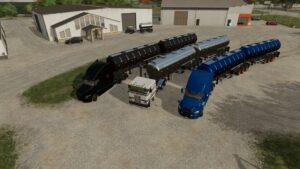 9 Axles Tank v1.0 FS22 [Download Now]