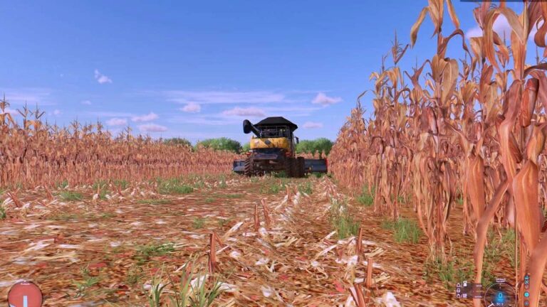 New corn texture with more real effects v1.0 FS22 [Download Now]