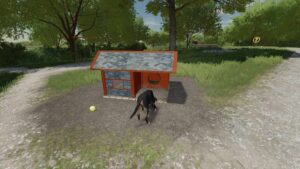 Placeable Big DogHouse v1.0 FS22 [Download Now]