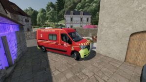 Renault Master Fire Brigade VSAV v1.0 FS22 [Download Now]