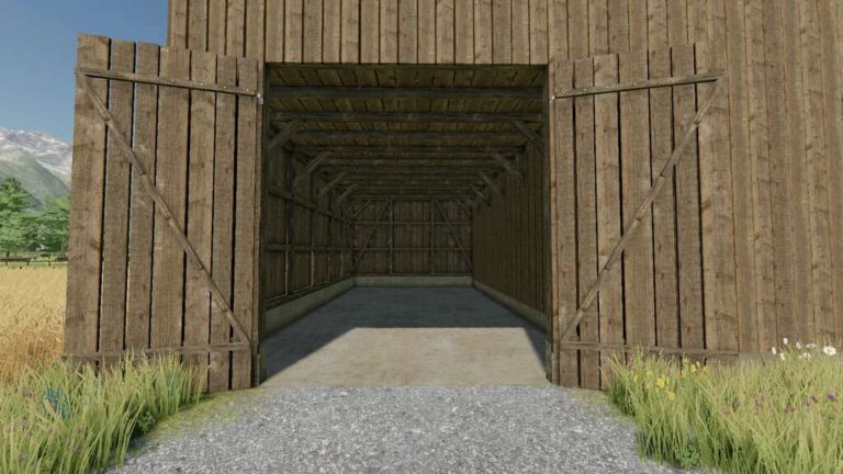 Shed With Hayloft v1.0 FS22 [Download Now]