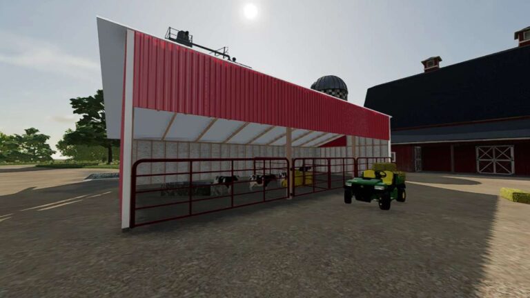 Small Calf Shed v1.0 FS22 [Download Now]