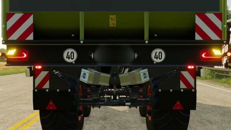 FLIEGL LED REAR LIGHT WITH DYNAMIC INDICATORS V1.0 FS22 [Download Now]