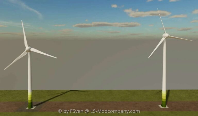 Enercon EP1 Windturbines v2.1 FS22 [Download Now]