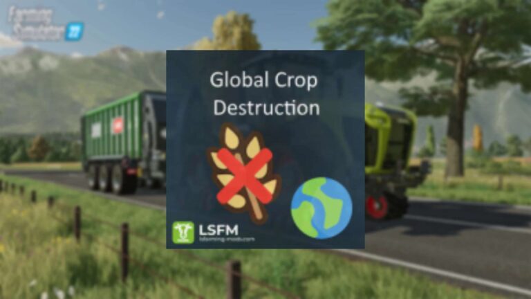 Global crop destruction v1.0 FS22 [Download Now]