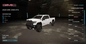 Gmc Sierra 2500 at4 v1.0 FS22 [Download Now]