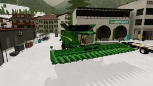 John Deere 618C 30 meters v1.0 FS22 [Download Now]