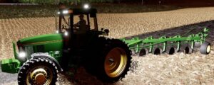 John Deere moldboard 6 bottom reskin v1.0 FS22 [Download Now]