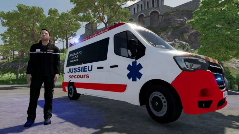 Jussieu Secours outfit v1.0 FS22 [Download Now]