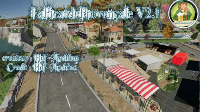 La Picarde Provençale v2.1 FS22 [Download Now]