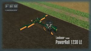 Landbauer PowerRoll 1230 v1.1 FS22 [Download Now]