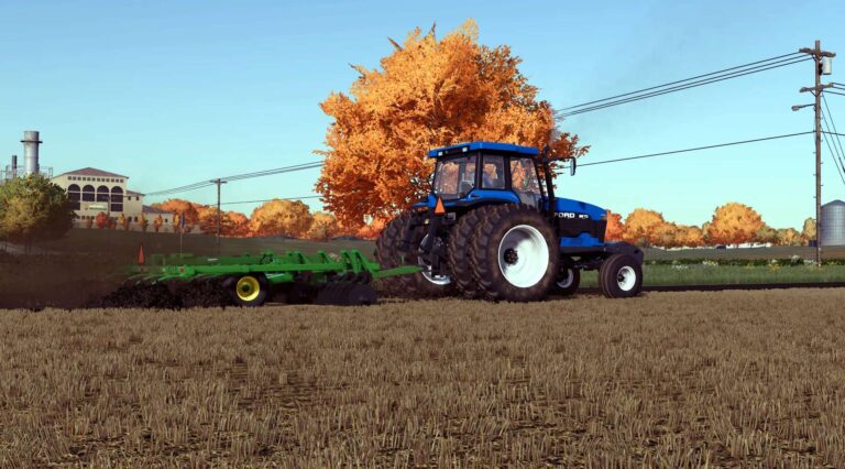 New Holland 70 Series by AT Farms v1.0 FS22 [Download Now]