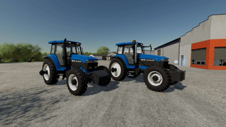 New Holland 70 Series v1.1.0.1 FS22 [Download Now]