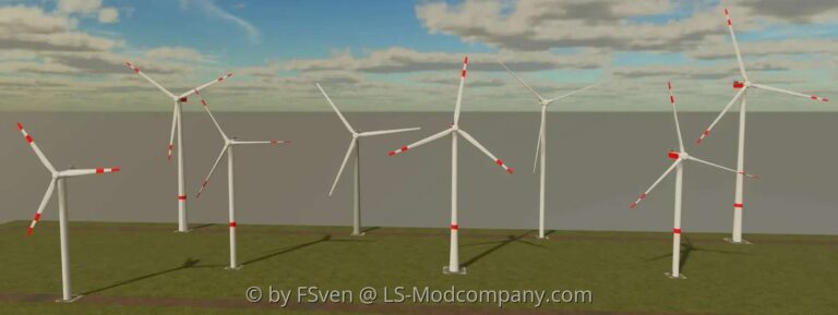 Nordex Delta Windturbines v2.1 FS22 [Download Now]