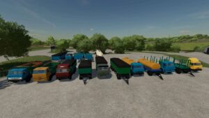 PACK Kamaz v1.0 FS22 [Download Now]