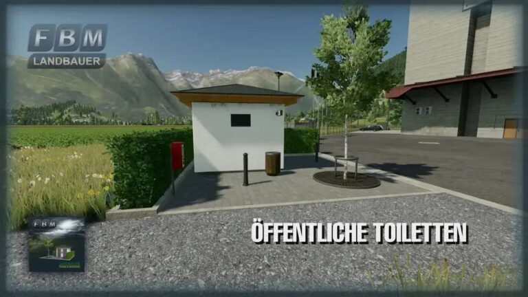 Public Toilets v1.1 FS22 [Download Now]