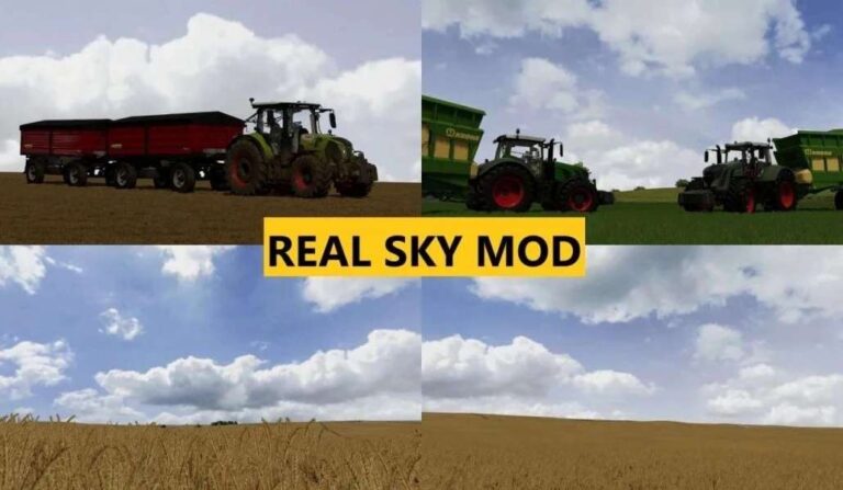 Real Dynamic Sky Mod V1.0 FS22 [Download Now]