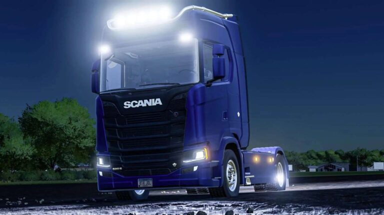Scania S v1.2 FS22 [Download Now]