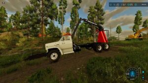 C-60 Log Loader Truck Rear Mount v1.0 FS22 [Download Now]