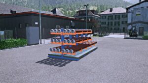 Cantilever rack for manure hoses v1.0 FS22 [Download Now]