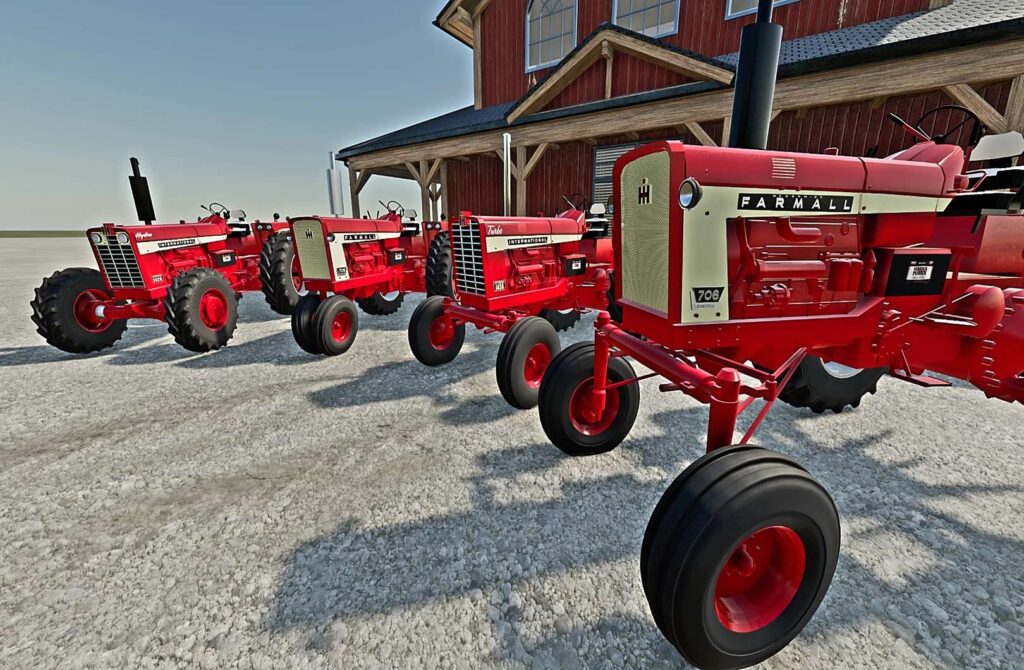 Farmall 6 Series V1.0 FS22 [Download Now] - FS23 Mods