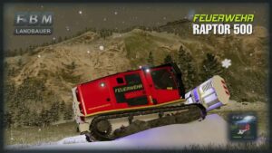 Feuerwehr RAPTOR 500 v1.0 FS22 [Download Now]