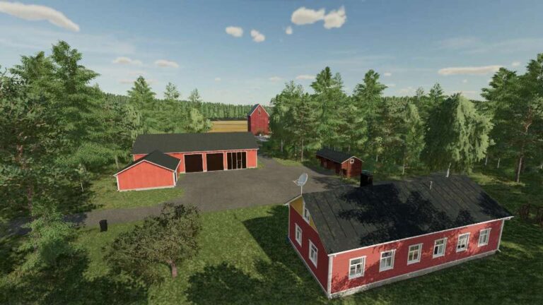 Finnish Farm Buildings v1.0 FS22 [Download Now]
