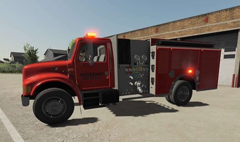 Fire Truck v1.0 FS22 [Download Now]