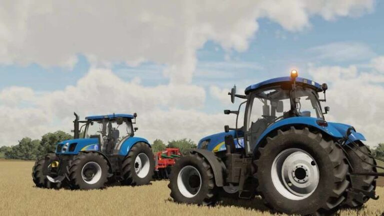 New Holland T6050 Series v1.0 FS22 [Download Now]