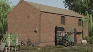 Old Brick Cowshed v1.0 FS22 [Download Now]