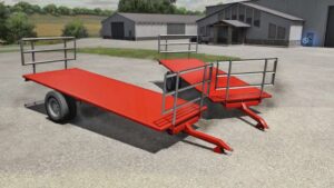 HomeMade Bale Trailer v1.0 FS22 [Download Now]