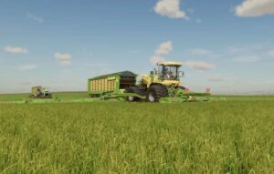 Krone M500 32m v1.0 FS22 [Download Now]