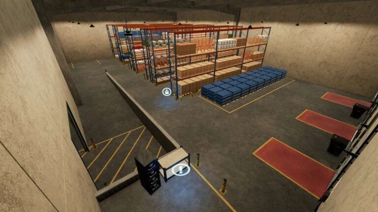 Large Logistic Warehouse v1.0 FS22 [Download Now]