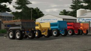 Lizard 14 T Dump Trailer v1.0 FS22 [Download Now]