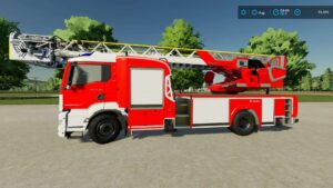 Mercedes-Benz Magirus DLK v1.0 FS22 [Download Now]