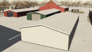 Metal Hall With Silo v1.0 FS22 [Download Now]