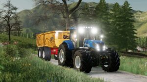 New Holland T7AC (SIMPLE IC) v1.0 FS22 [Download Now]