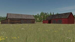 Scandinavia old sheds v1.0 FS22 [Download Now]