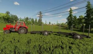 Vagonet wood trailer v1.0 FS22 [Download Now]