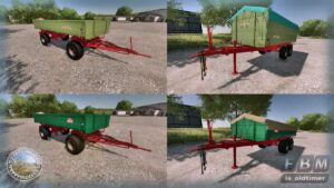 3-side brand tipper turntable and tandem tipper UPDATE v1.2.3 FS22 [Download Now]