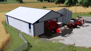 55×74 Machine Shed v1.0 FS22 [Download Now]