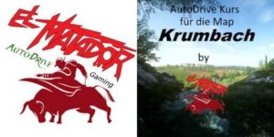 AutoDrive Course Map Krumbach v1.0 FS22 [Download Now]