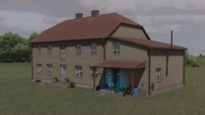 Big Yellow Houses v1.0 FS22 [Download Now]