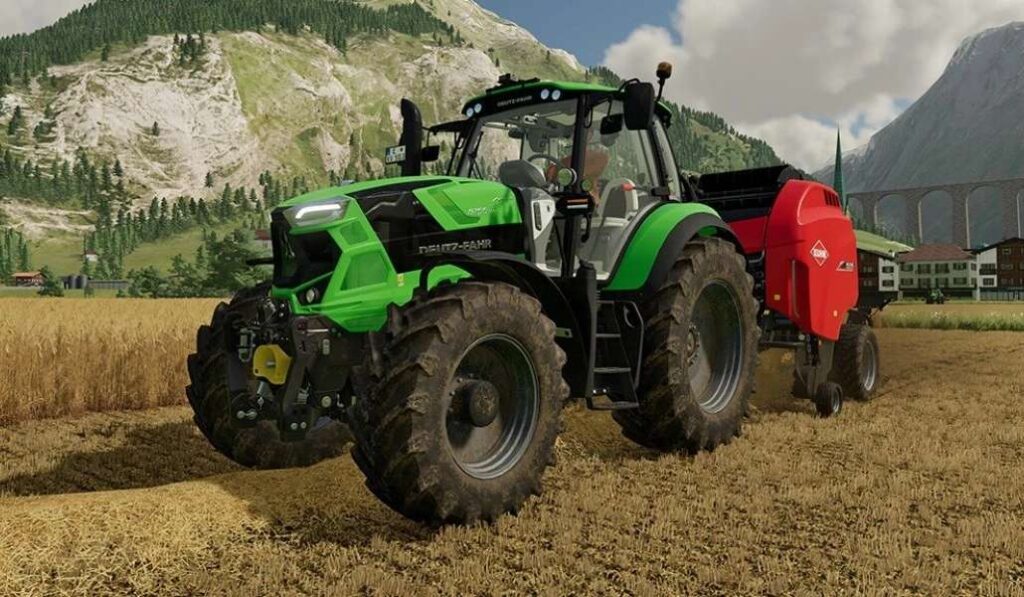 Deutz Fahr Series 6185 Ttv V10 Fs22 Download Now Fs23 Mods 0516