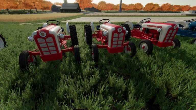 Ford Red Tiger Tractor pack v1.0 FS22 [Download Now]