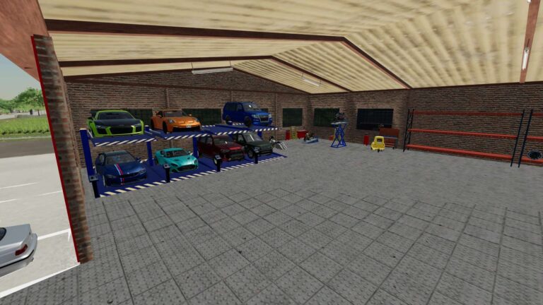 Garage for cars and motocycles v1.0 FS22 [Download Now]