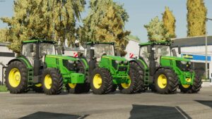 John Deere 6R Xtra Large Frame Series 2016 V2.1 FS22 [Download Now]