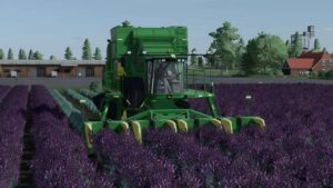 John Deere CS 690 And 606SH/608SH Lavender v1.0.0.1 FS22 [Download Now]