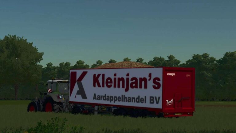 Kleinjan Trailer v1.0 FS22 [Download Now]