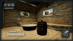 Landbauer Sauna House v1.0 FS22 [Download Now]